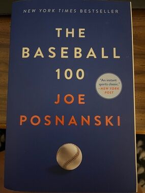 The Baseball 100 - Blue Paperback Book